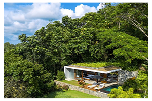contemporary villa at haritha villas